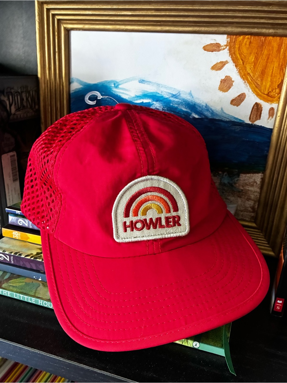 Howler Brothers Scarlet Rainbow Tech Strapback! Hard to Find!